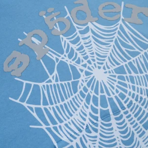 Baby Blue Sp5der Hoodie​
