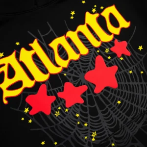 Black Atlanta Sp5der Hoodie​