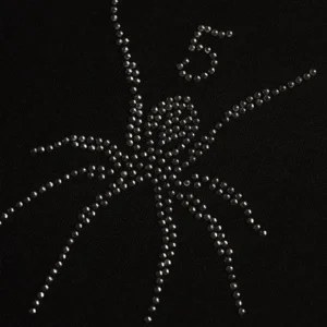 Black Rhinestone Sp5der Shirt