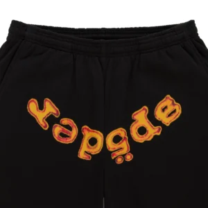 Black Sp5der Sweatpants​