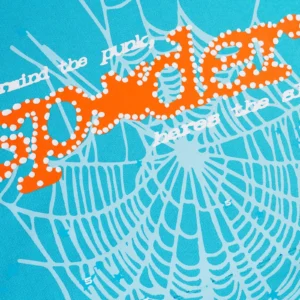 Blue And Orange Sp5der Hoodie​
