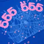Blue And Pink Sp5der Hoodie​