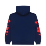 Blue And Red Sp5der Hoodie​