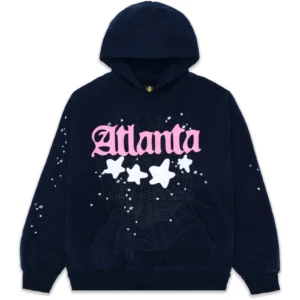 Blue Atlanta Sp5der Hoodie​