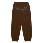 Brown Sp5der Sweatpants​