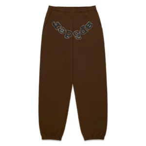 Brown Sp5der Sweatpants​