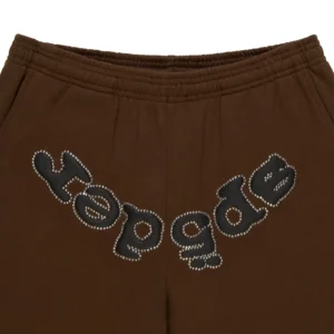 Brown Sp5der Sweatpants​