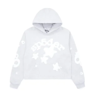 CROPPED Grey Sp5der Hoodie​