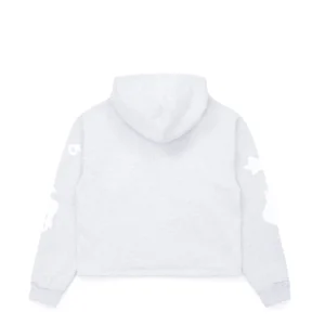 CROPPED Grey Sp5der Hoodie​