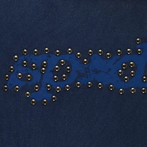 Dark Blue Sp5der Hoodie​