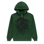 Dark Green Sp5der Hoodie​
