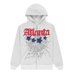 Grey Atlanta Sp5der Hoodie​
