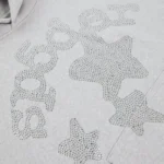 Grey Rhinestone Sp5der Hoodie​
