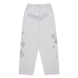 Grey Sp5der Sweatpants​