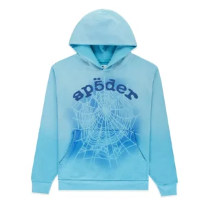 Light Blue Sp5der Hoodie​