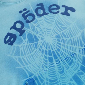 Light Blue Sp5der Hoodie​