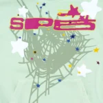 Mint Green Sp5der Hoodie​