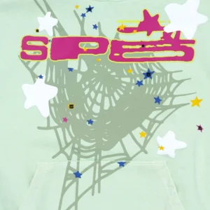 Mint Green Sp5der Hoodie​