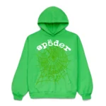 Green Sp5der Neon Hoodie​