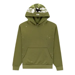 Olive Green Sp5der Hoodie​