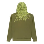Olive Green Sp5der Hoodie​