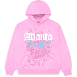 Pink Atlanta Sp5der Hoodie​