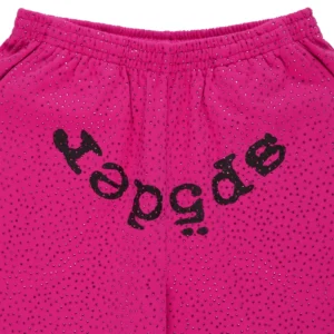 Pink Sp5der Sweatpants​