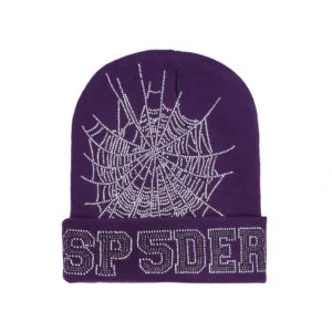 Purple Sp5der Beanie​