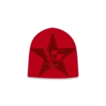 Red Star Rhinestone Beanie