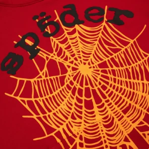 Red VVS Sp5der Hoodie​