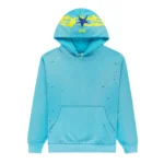 SKY Blue Sp5der Hoodie​