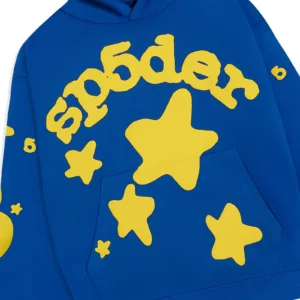 Sp5der Beluga Hoodie Blue​