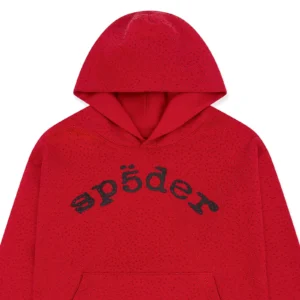 Sp5der Beluga Hoodie Red​