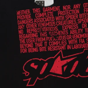 Sp5der Black Disclaimer Tee