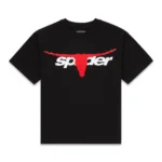 Sp5der Black Tx5 Flag Tee