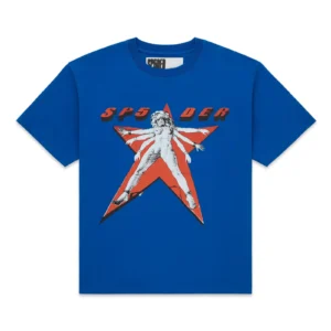 Sp5der Blue Star Girl Tee