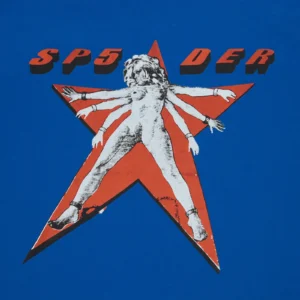 Sp5der Blue Star Girl Tee