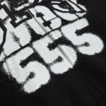 Sp5der Hoodie 555 Black​