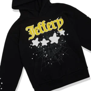 Sp5der Jeffery Hoodie Black​