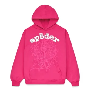 Sp5der Legacy Hoodie Pink​