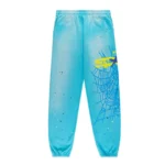 Sp5der Light Blue Sweatpants​