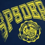 Sp5der Navy Blue Shirt