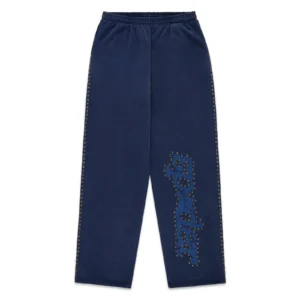 Sp5der Navy Sweatpants​