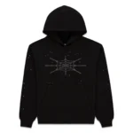 Sp5der OG Web Hoodie Black​