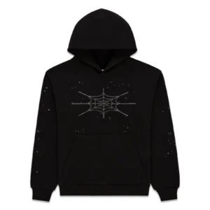 Sp5der OG Web Hoodie Black​