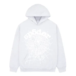 Sp5der OG Web Hoodie Heather Grey​