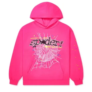 Sp5der Pink Hoodie​