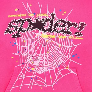 Sp5der Pink Hoodie​