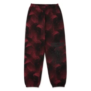 Sp5der Plaid Splatt Sweatpants