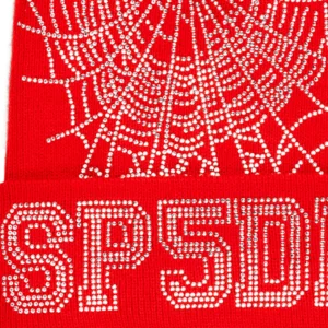 Sp5der Red Beanie​